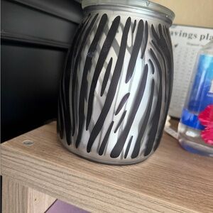 Zebra Print wax warmer